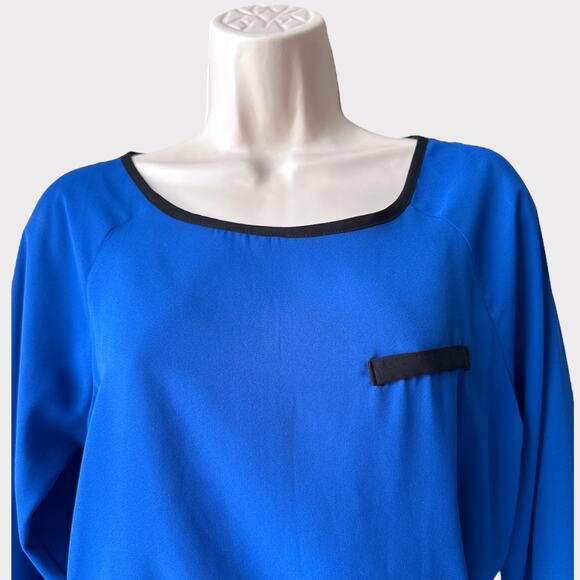 Forever 21 Blouse and Skirt Set, Size S, Blue - Picture 3 of 14